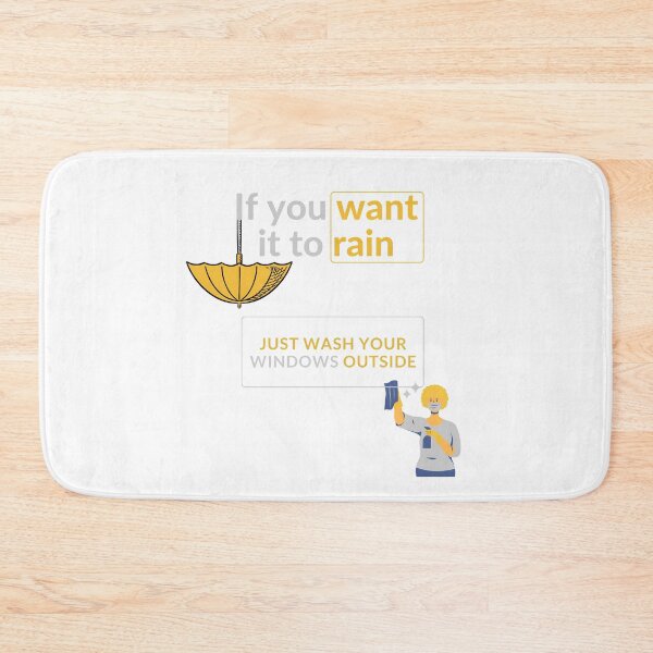 Item preview, If you want it to rain - Windows wash designed and sold by Jasmin's Fashion World.