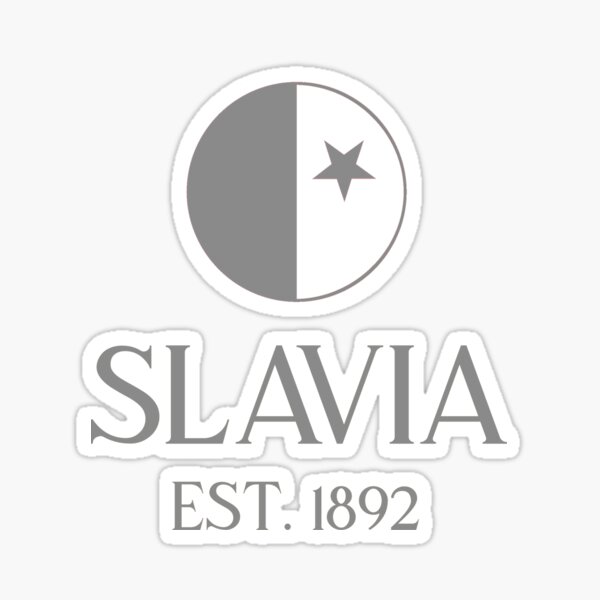sciarpa SK SLAVIA PRAHA FOOTBALL FAN collezione CALCIO scarf bufanda ITALIA 