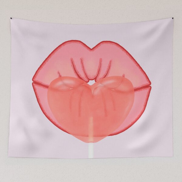 Item preview, Red Lips Lollipop designed and sold by ViewerEqualsPhoton.