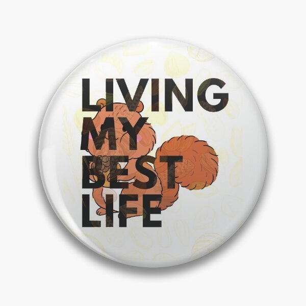 Item preview, Squirrel Living His Best Life designed and sold by Red-ElYoubi.