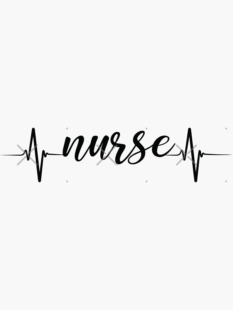 Nurse Heartbeat Nurse Heart Pulse Line T For Future Nurse Nurses