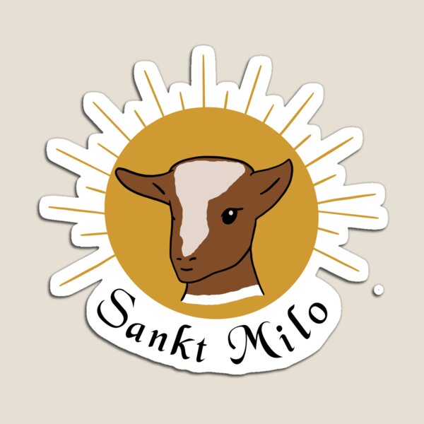 Vista previa del artículo con la obra «Sankt Milo», diseñado y vendido por DrawingsbyK.
