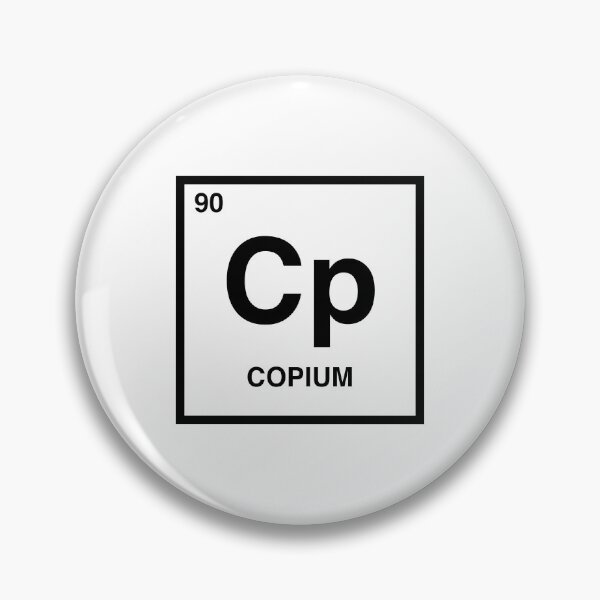 Item preview, Copium Chemical Element designed and sold by BlackMosaic.