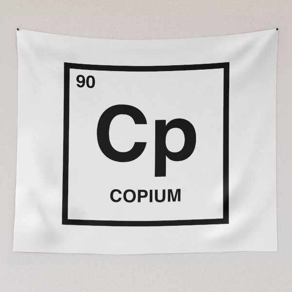 Item preview, Copium Chemical Element designed and sold by BlackMosaic.