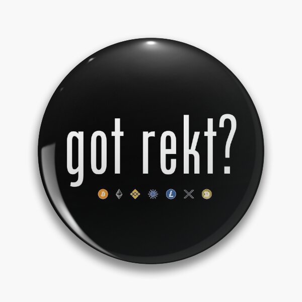 Item preview, Got Rekt? (Crypto) designed and sold by arowefilms.