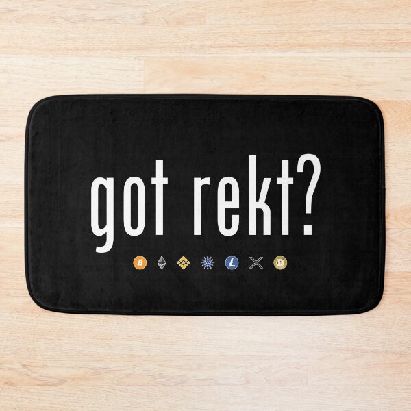 Item preview, Got Rekt? (Crypto) designed and sold by arowefilms.