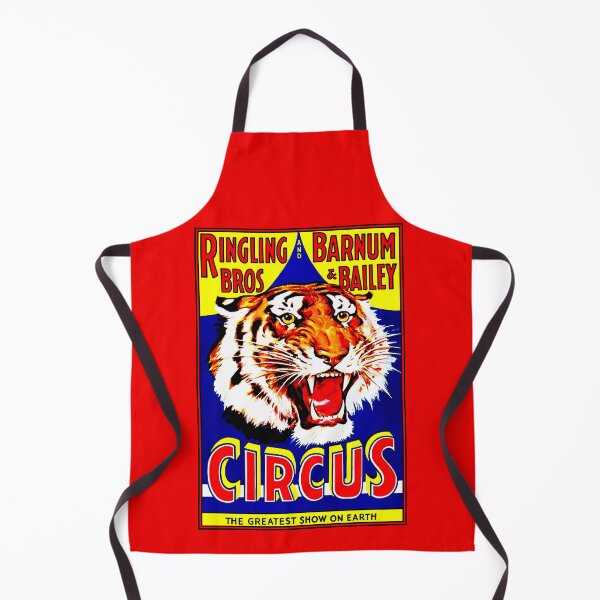 Item preview, RINGLING BROS. BARNUM and BAILEY : Vintage Circus Tiger Advertising Print designed and sold by posterbobs.