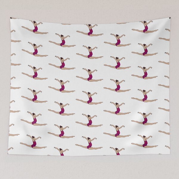 Item preview, Leanne Wong Gymnastics Drawing designed and sold by GrellenDraws.