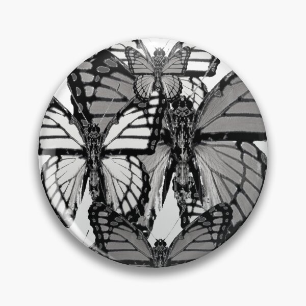 Item preview,  BLACK & WHITE ART,MONARCH ART,BUTTERFLIES ABSTRACT PATTERN designed and sold by sharlesart.