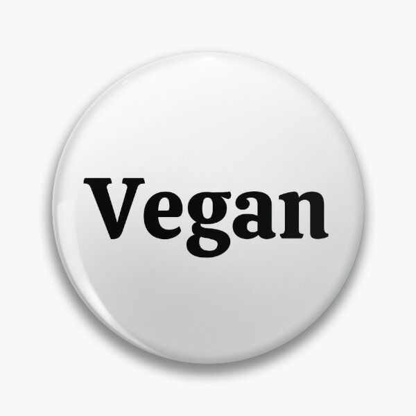 Item preview, Vegan Logo - Black Letters designed and sold by SimplyMots.