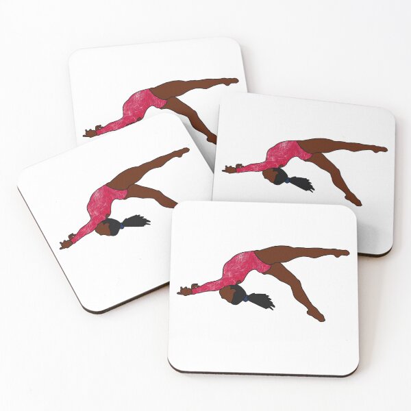 Item preview, Simone Biles Gymnastics Drawing designed and sold by GrellenDraws.