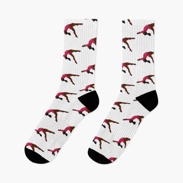 Item preview, Simone Biles Gymnastics Drawing designed and sold by GrellenDraws.
