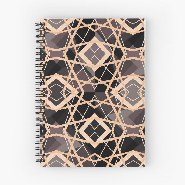 Item preview, Geometric Abstract Pattern in Black and Gold designed and sold by jociart.