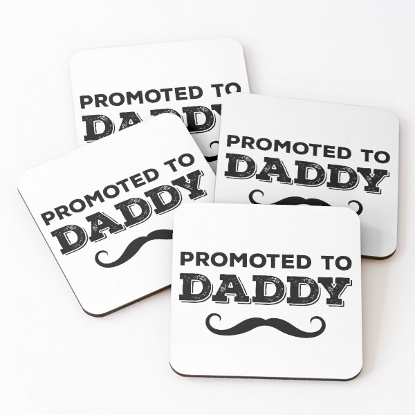 Item preview, Promoted to Daddy My First Father's Day designed and sold by MeowsAndMakes.
