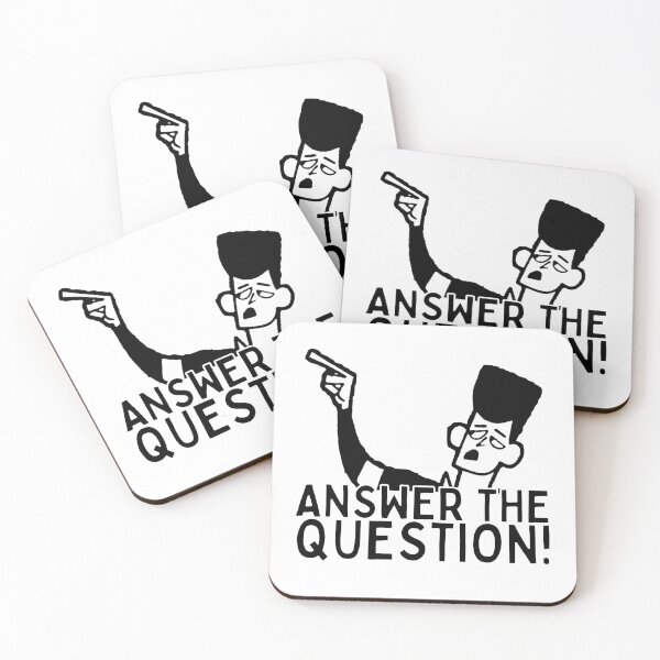 Item preview, ANSWER THE QUESTION! designed and sold by The Cosmic Turtle.