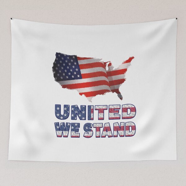Item preview, United We Stand Memorial Day America Flag designed and sold by davestees506.