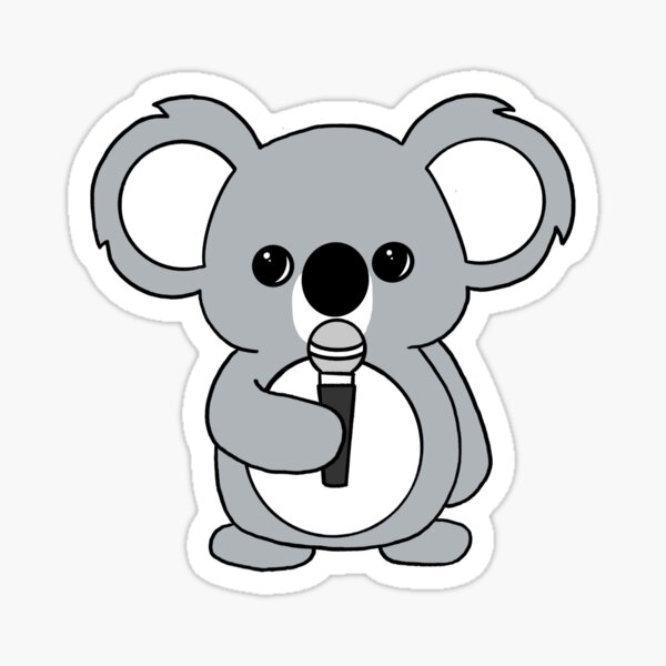 Cute Koala Bear Lover Gift for Girls Pink Letter L PopSockets Grip and  Stand for Phones and Tablets