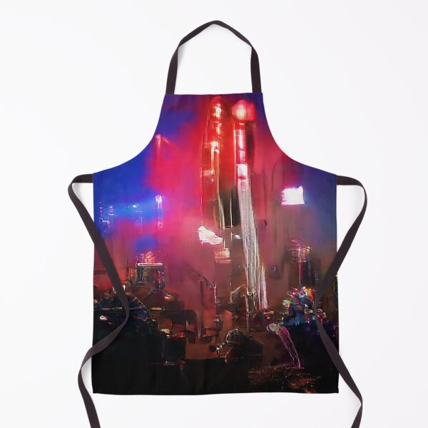 Item preview, Abstract Red Light Neo City designed and sold by BioDigital-Jazz.