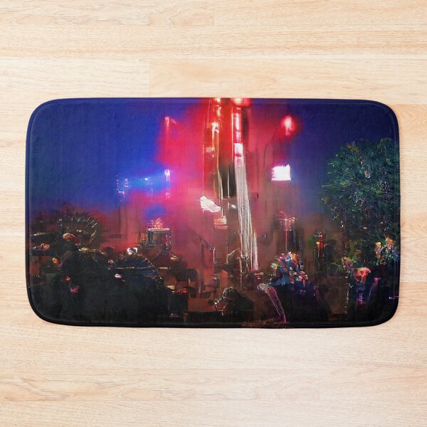 Item preview, Abstract Red Light Neo City designed and sold by BioDigital-Jazz.