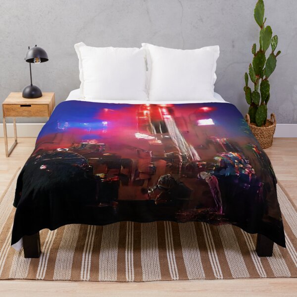 Item preview, Abstract Red Light Neo City designed and sold by BioDigital-Jazz.