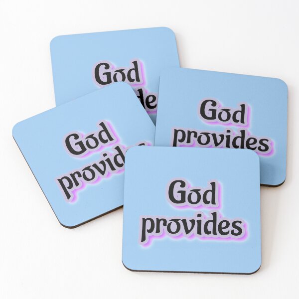 Item preview, God Provides! Trust Him! designed and sold by Twittlefish.