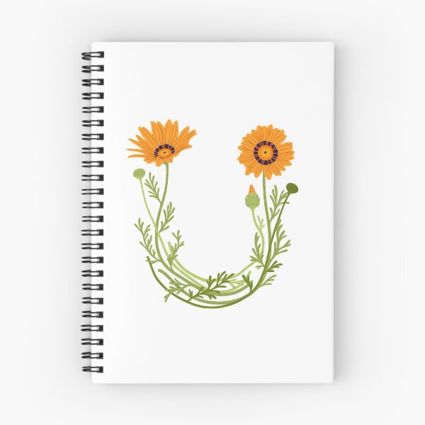 Item preview, U is for Ursinia  designed and sold by Rachel Kiran de Haan.
