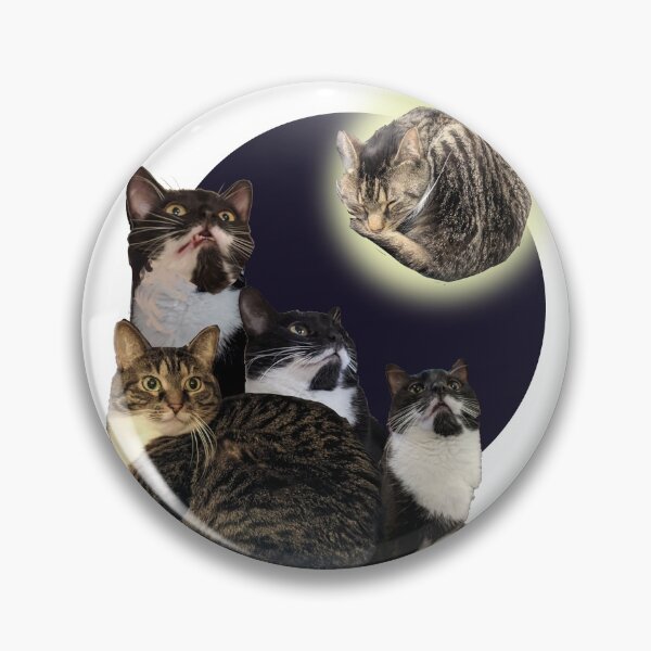 Item preview, 4 cat moon  designed and sold by rawrkelsey.