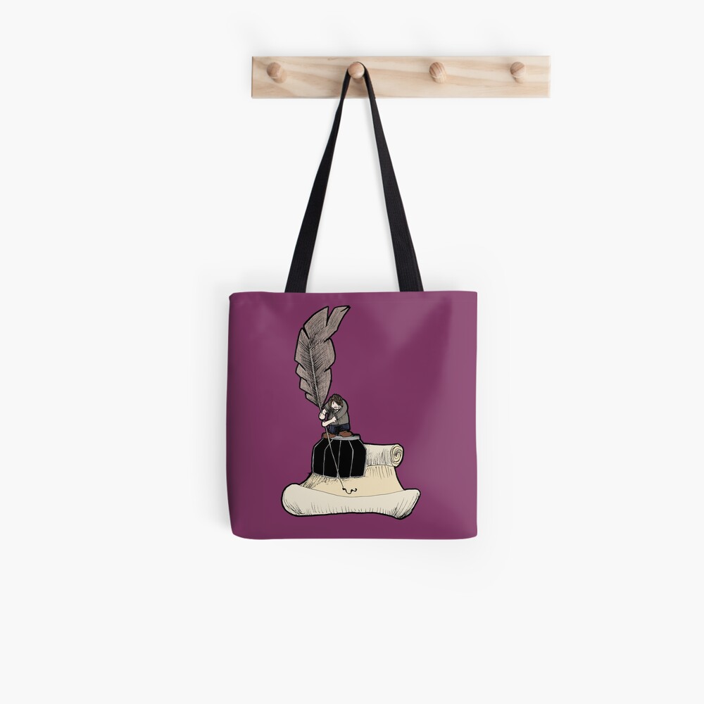 feather & hourglass Tote Bag