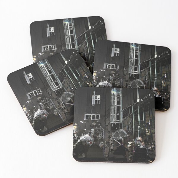 Item preview, High Contrast Dark Cyberpunk City designed and sold by BioDigital-Jazz.