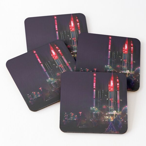 Item preview, Neon Cyber Skyscrapers designed and sold by BioDigital-Jazz.