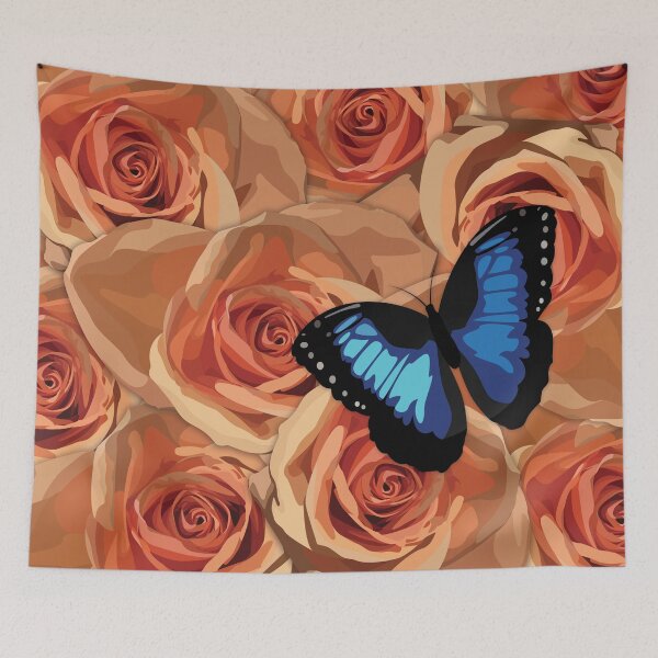 Aperçu de l'œuvre Bouquet de roses papillon créée et vendue par alexisrg.