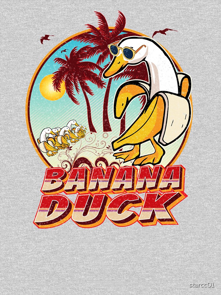 Discover BANANA DUCK FUNNY BEACH HUMOR Classic T-Shirt