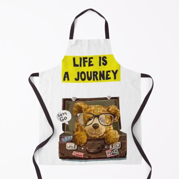 Item preview, (Life is a journey )teddybears quote designed and sold by Magdalineshop.