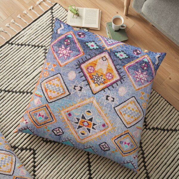 Boho Oriental Hippie Moroccan Style Floor Pillow