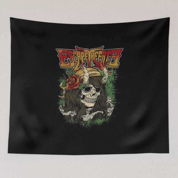 Item preview, escape from this skull of flowers the fate is ours tour  designed and sold by bertrampower.