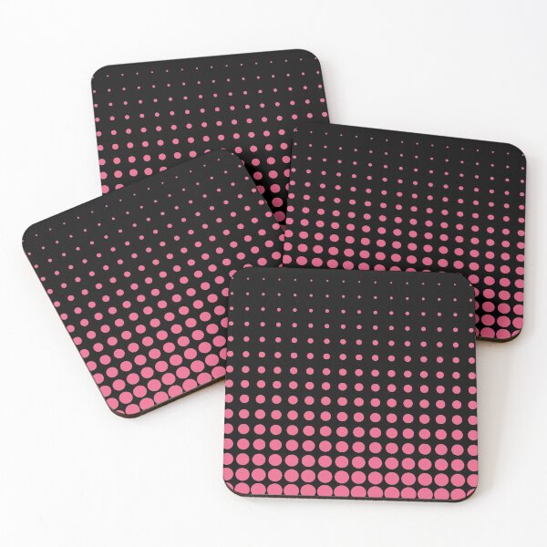 Item preview, Pink Dots on Black designed and sold by platonicXXI.