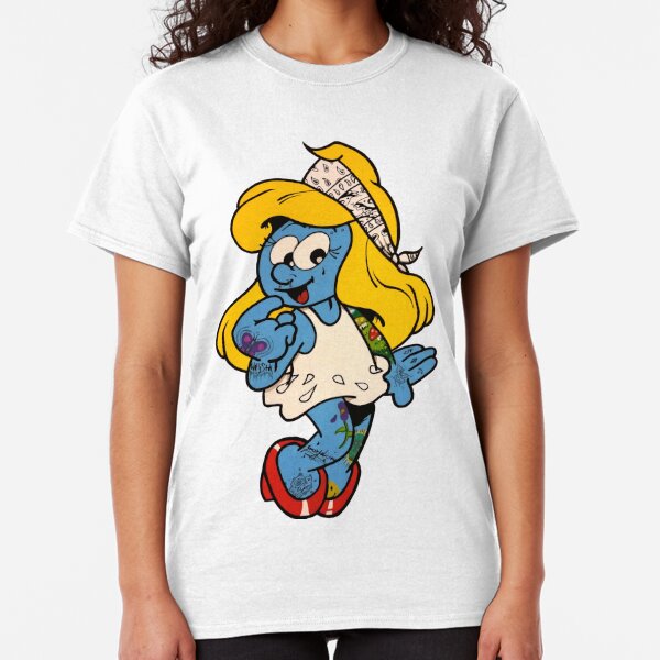 smurf birthday shirt