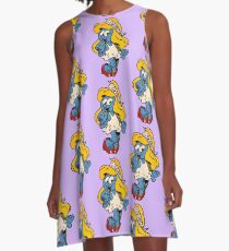 Smurfette by WRTISTIK A-Line Dress