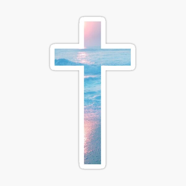 Christian Cross Sticker