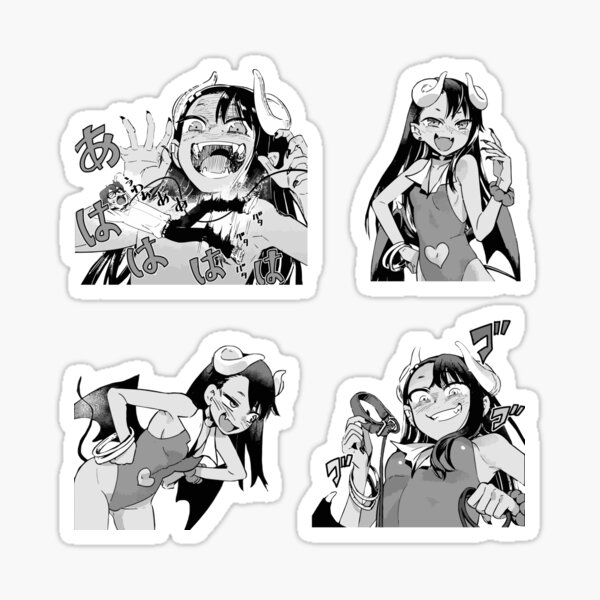 Súcubo Nagatoro Pegatina