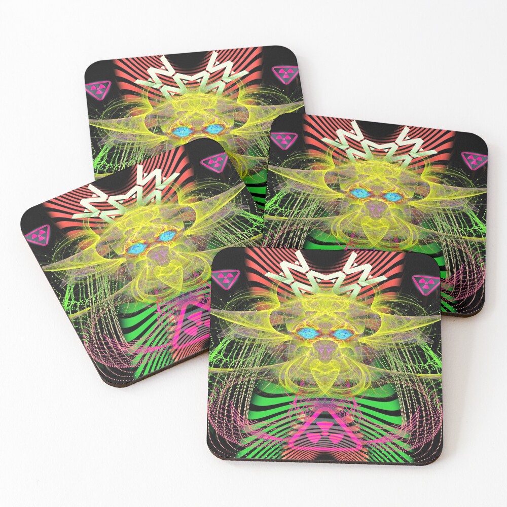 Item preview, Coasters (Set of 4) designed and sold by DiscordDreams.