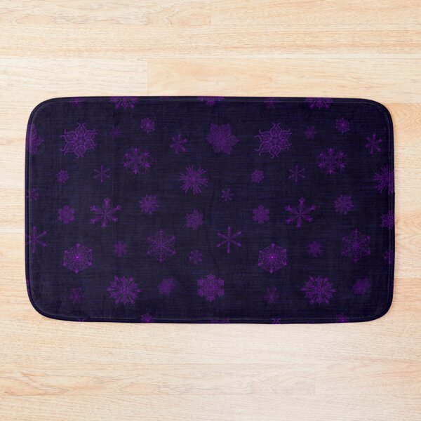 Item preview, Sea of Violet Snowflakes designed and sold by StephOBrien.