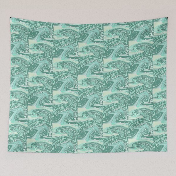 Item preview, teal marble designed and sold by scribblesbyzo.