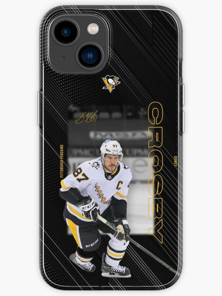 Sidney Crosby Reverse Retro but in black iPhone Case for Sale