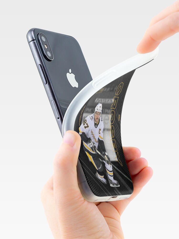 Sidney Crosby Reverse Retro but in black | iPhone Case