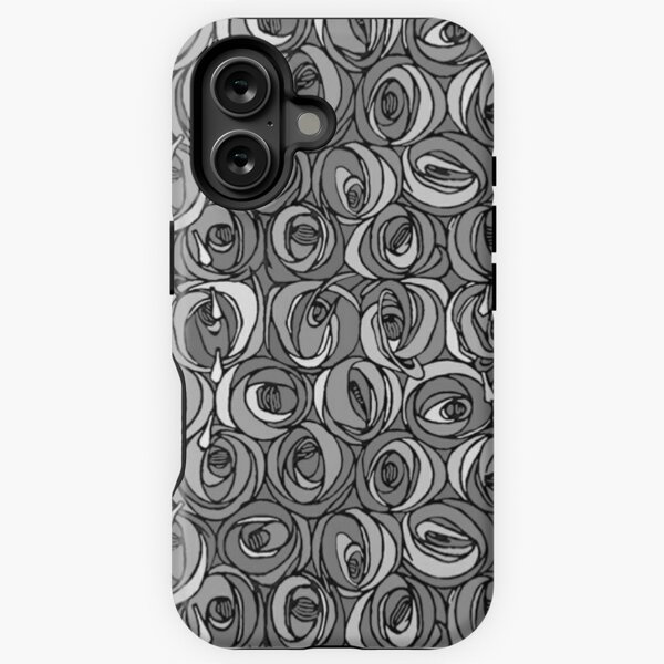 Item preview, Charles Rennie Mackintosh flowers design, black, white designed and sold by Vivanne-art.