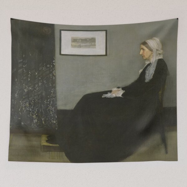 Item preview, James Whistler's Arrangement in Grey and Black No. 1 designed and sold by mosfunky.