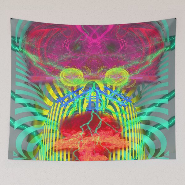 Item preview, Atomic Psychedelia II (Radiation Exposure) designed and sold by Discordant Dreams Art.