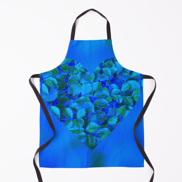Item preview, A Heart Made of Blue and Green Dogwood Leaves designed and sold by Twittlefish.
