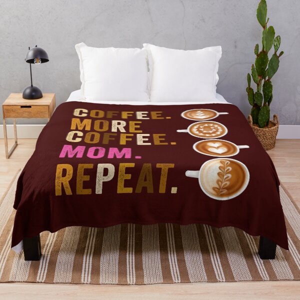 Item preview, Coffee More Coffee Mom Repeat designed and sold by gkao.